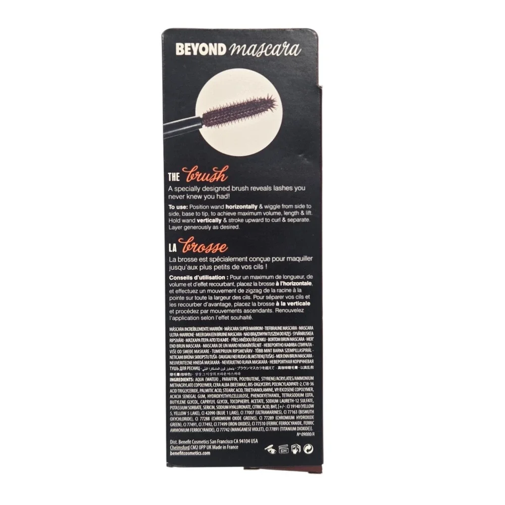 New Benefit They're Real Mascara Women 8.5g Beyond Brown Lengthening Volumizing